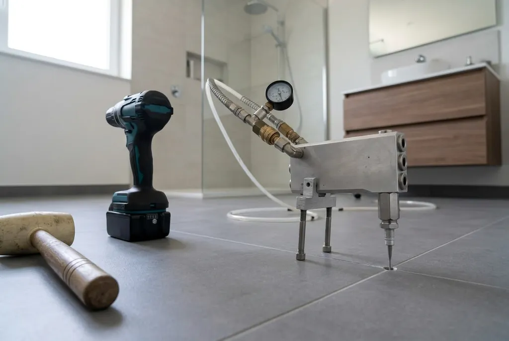 Kitbedrijf Schagen – holle tegels injecteren